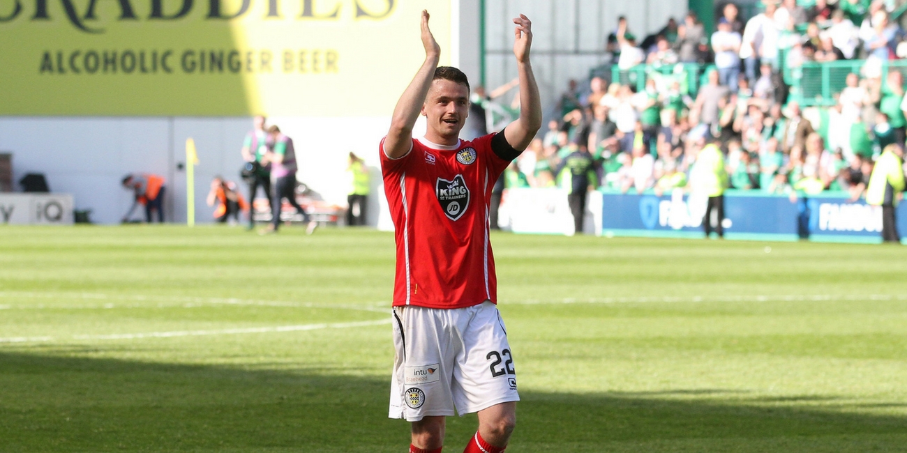 St Mirren academy graduate applauding fans