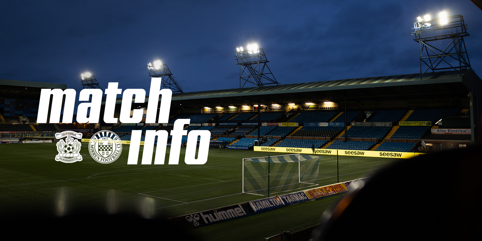 Away Day Info: Kilmarnock v St Mirren (2nd Sep)