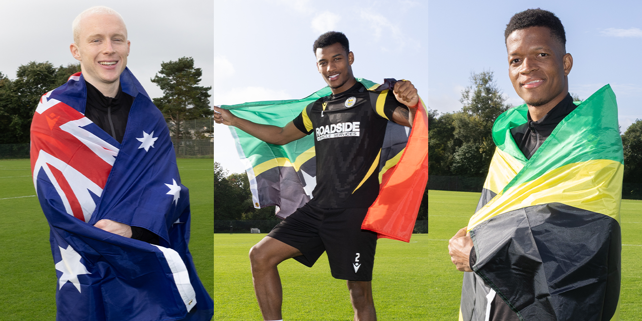 Jacob Chapman, Jayden Richardson and Richard King all receive international recognition