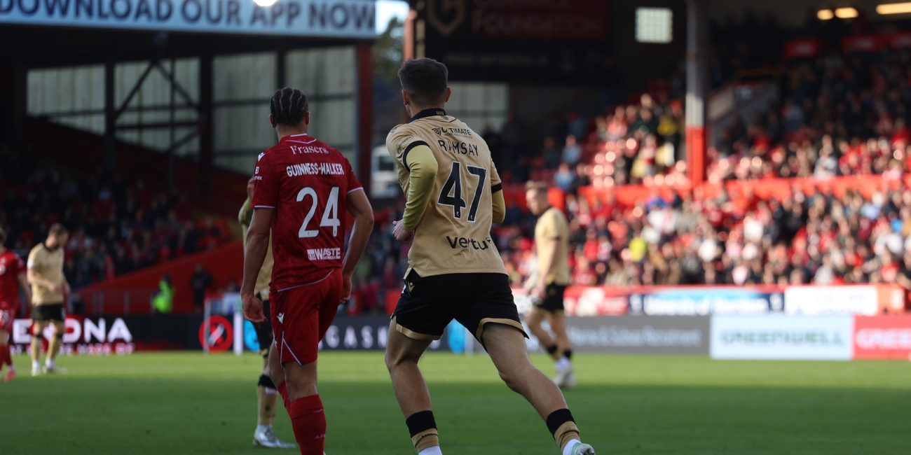 Saints defeated by Aberdeen at Pittodrie