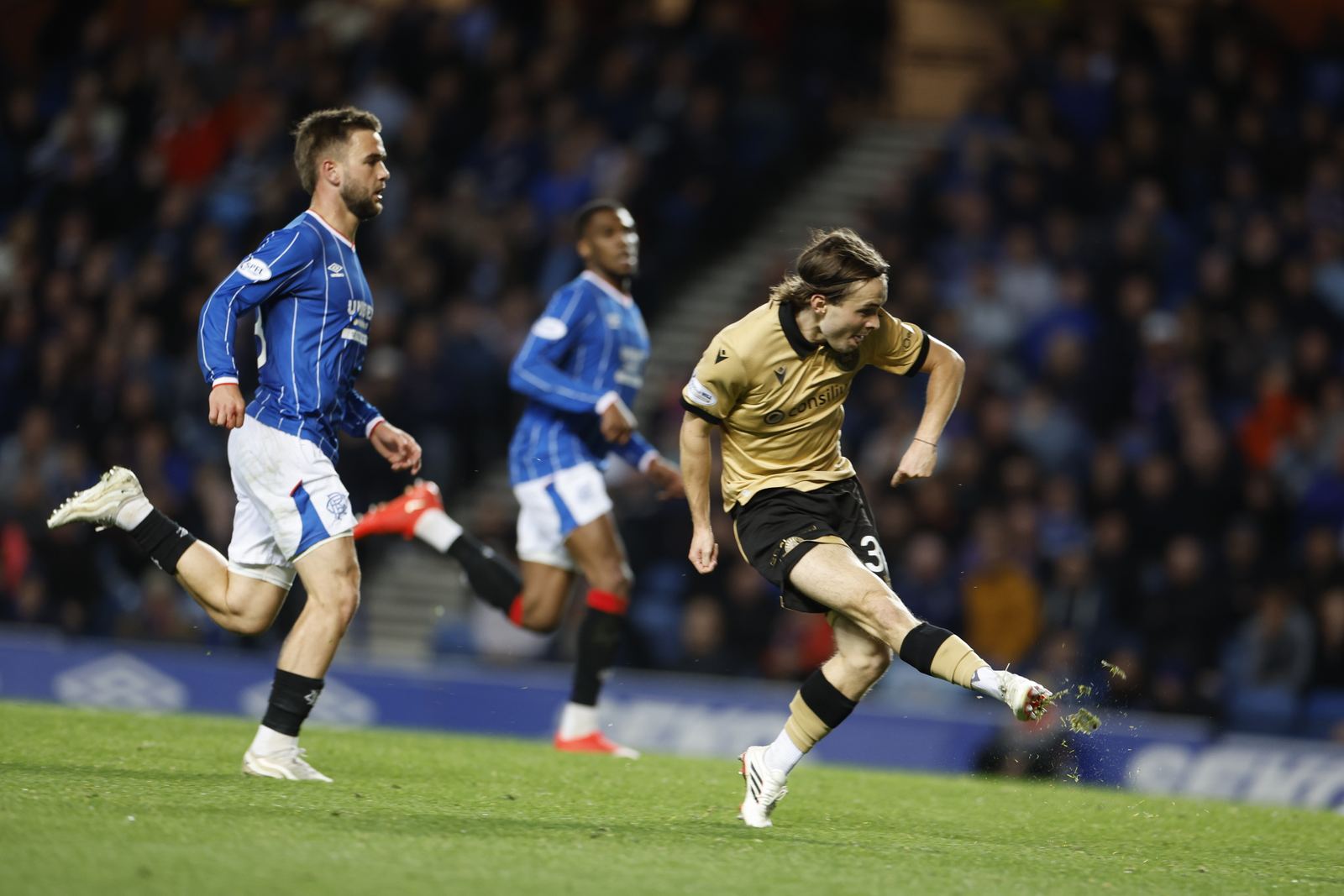 Agonising late defeat for Saints after strong Ibrox showing