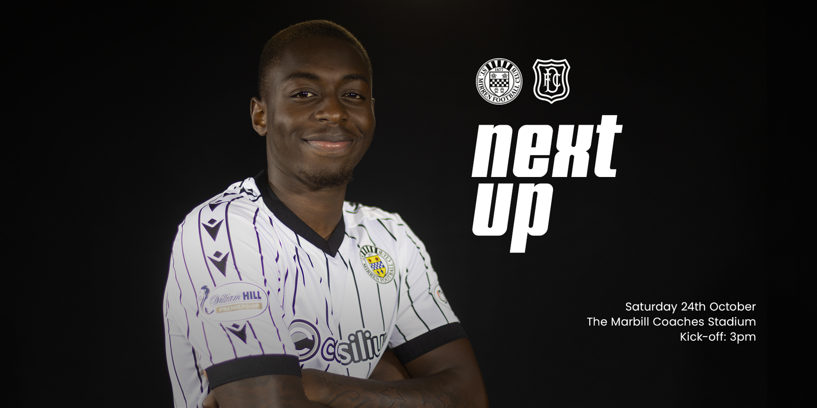 Next Up: St Mirren v Dundee (24th Oct)