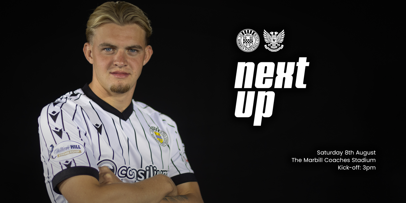 Next Up: St Mirren v St Johnstone (8th Aug)