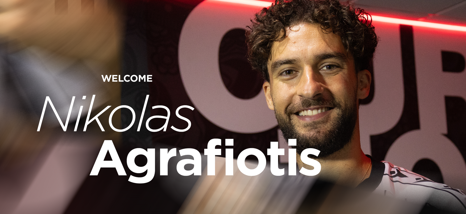 Nikolas Agrafiotis joins on a three-year deal
