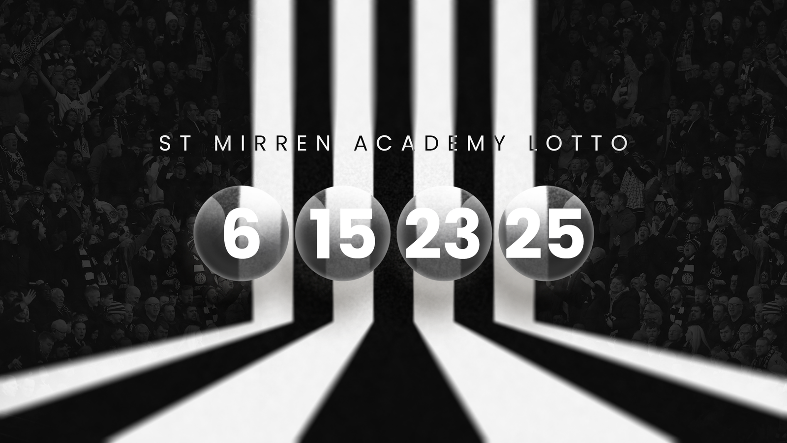 St Mirren Academy Lotto Weekly Draw Results (Wed 21st Oct)