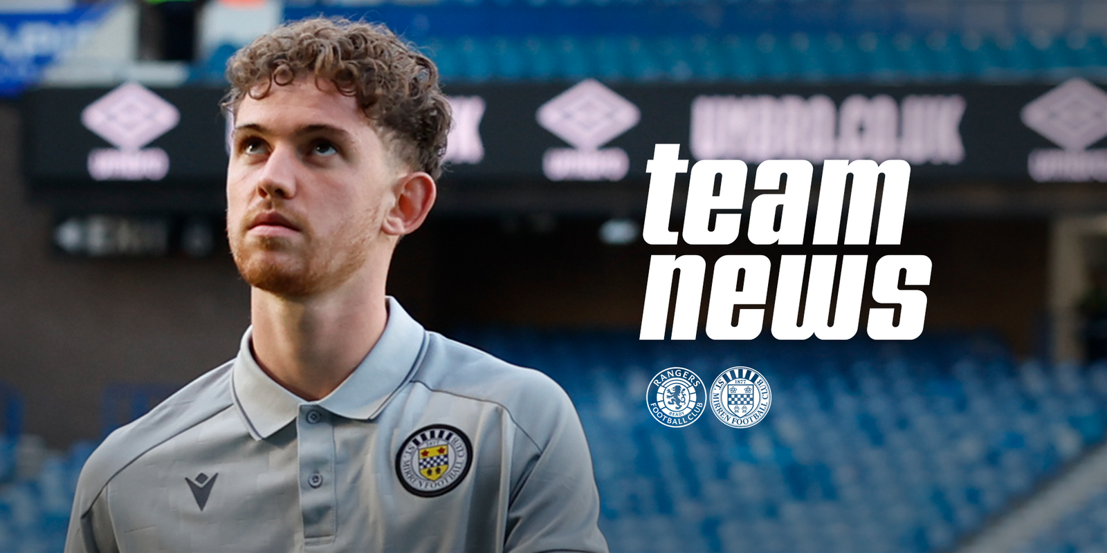 Team News: Rangers v St Mirren (9th Sep)