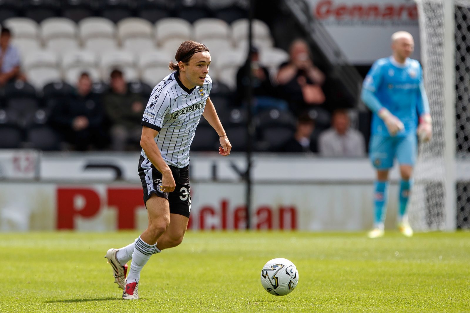 Fraser Taylor action shot
