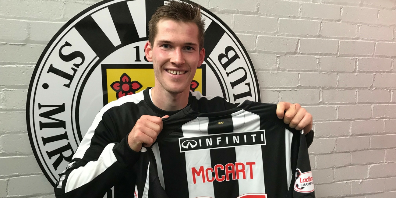 St Mirren sign Jamie McCart on emergency loan