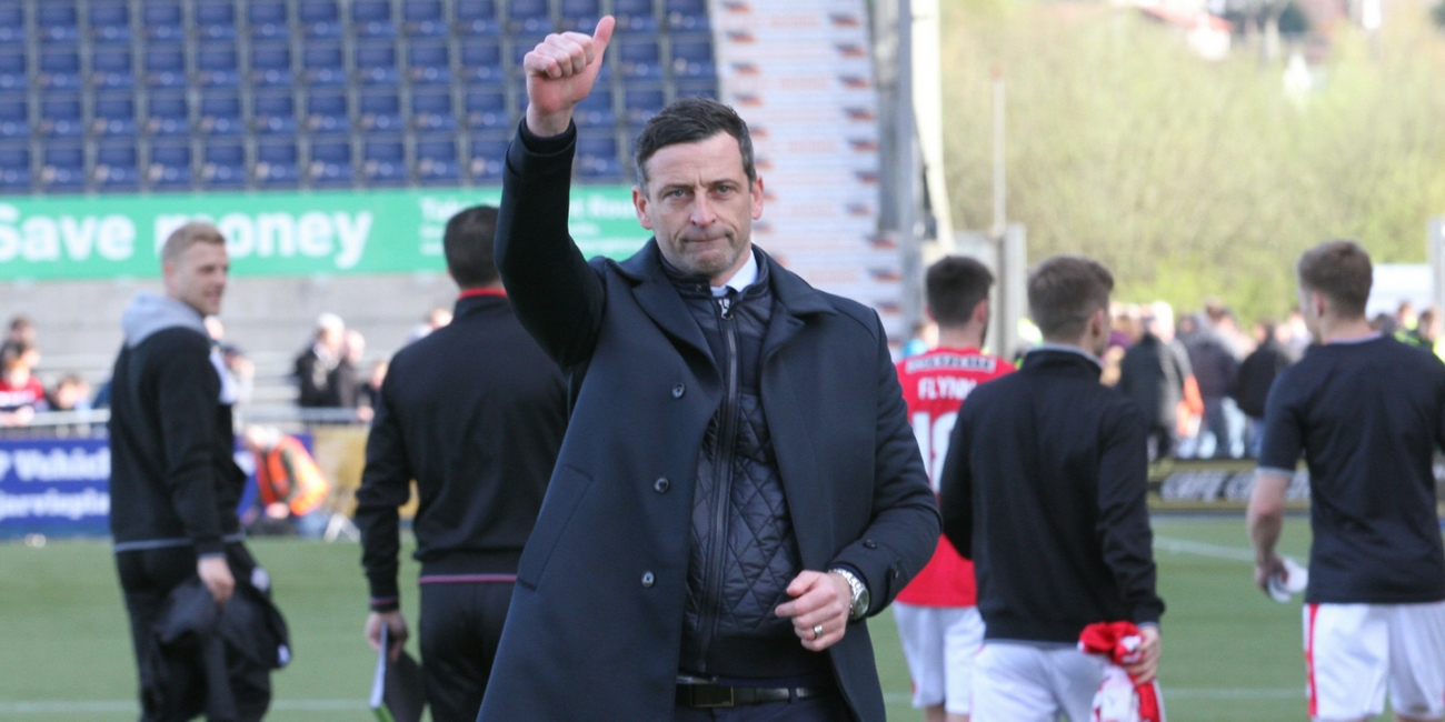 Reaction: Jack Ross post Falkirk