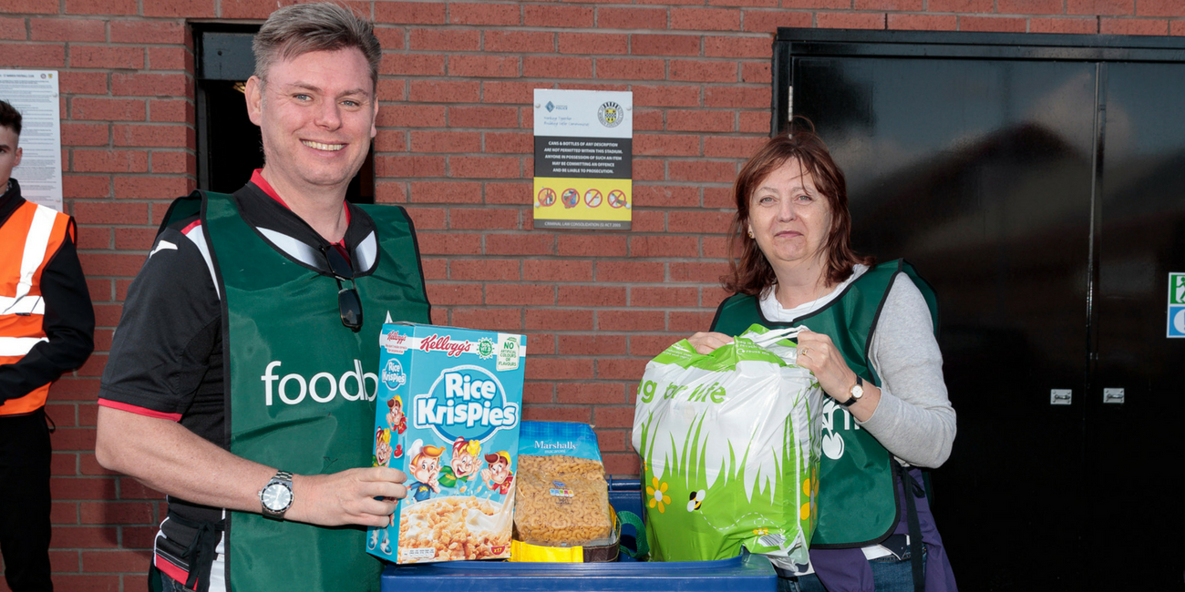 Saints Fans Collect 2290 meals for Renfrewshire Foodbank