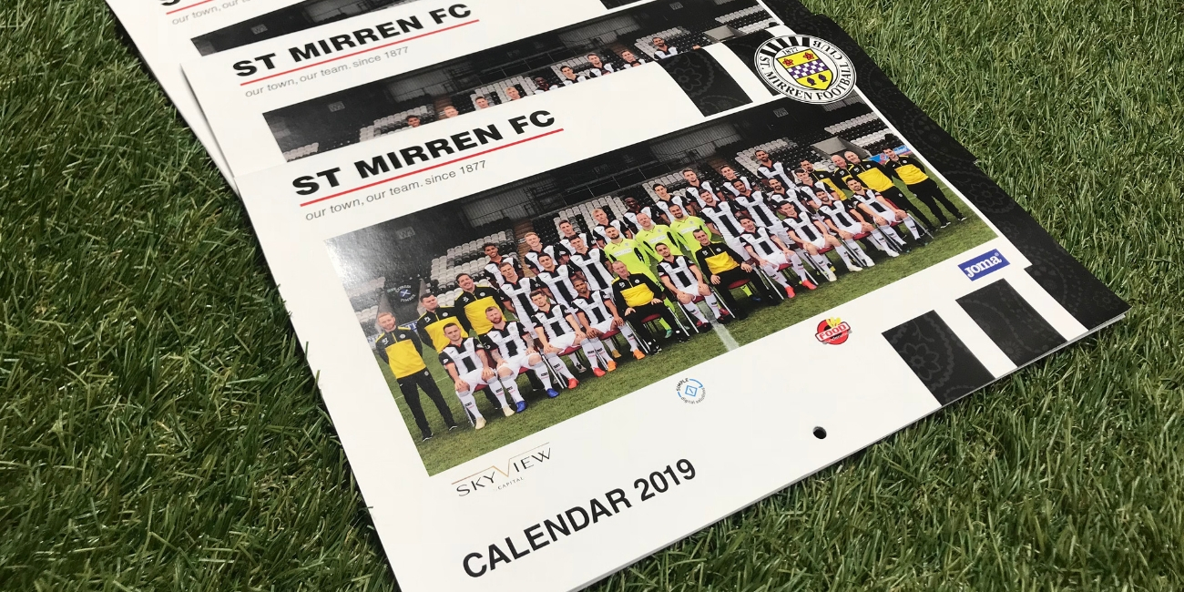 2019 Calendar Signing Night