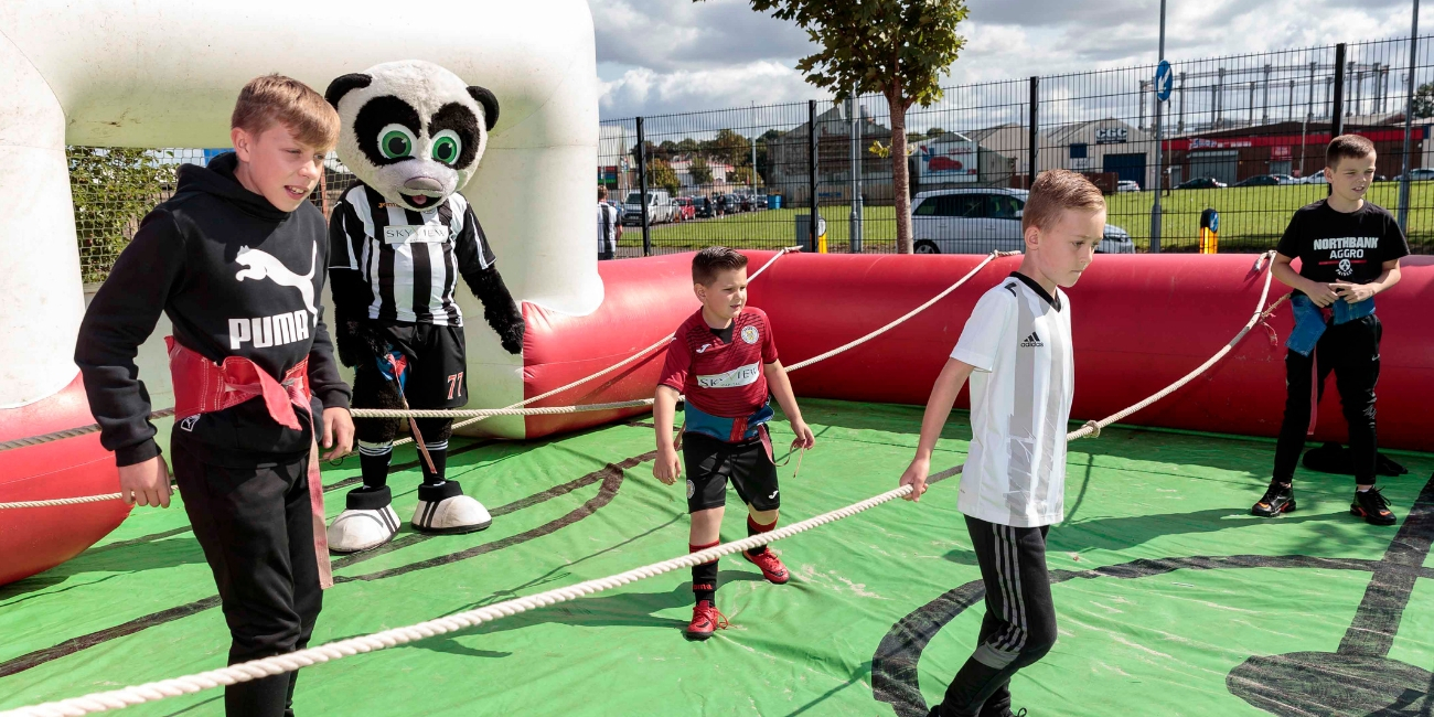 Pre-match entertainment (St Mirren v St Johnstone)