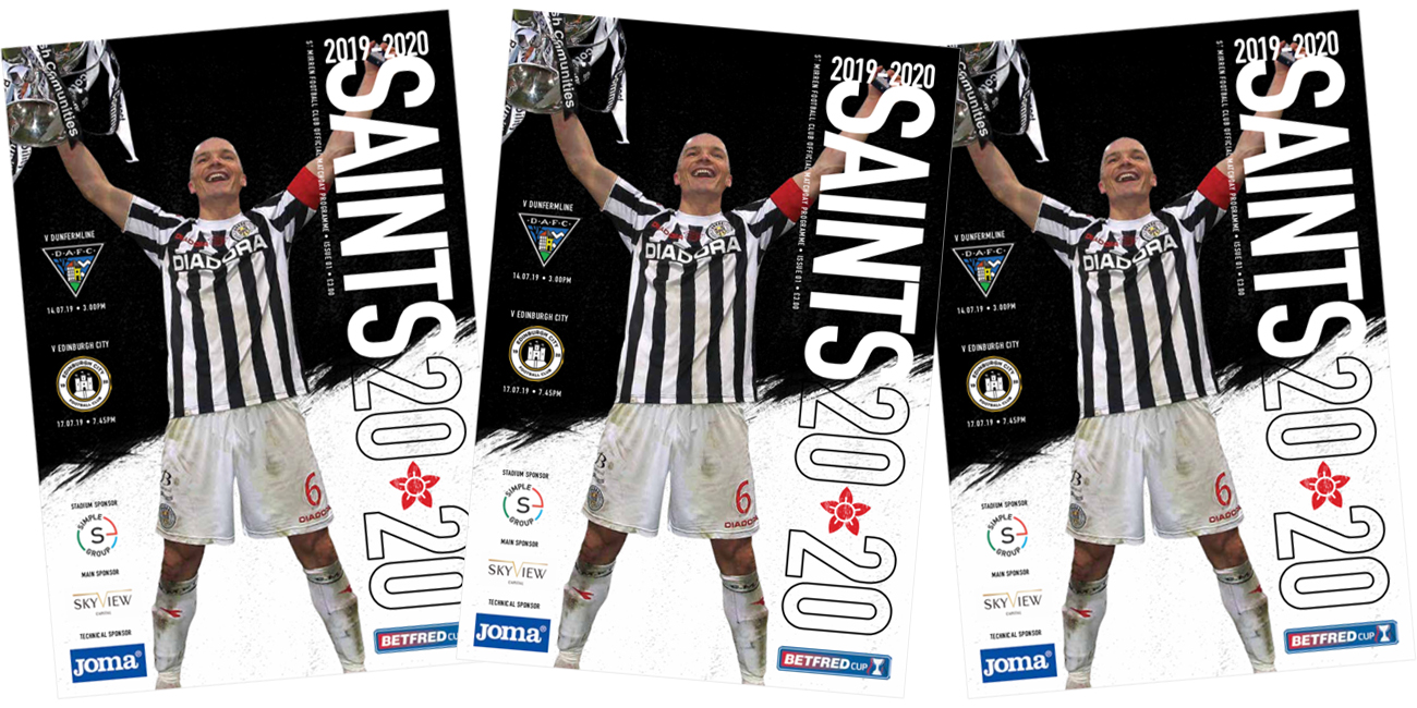 Programme: St Mirren vs Dunfermline (14th Jul)