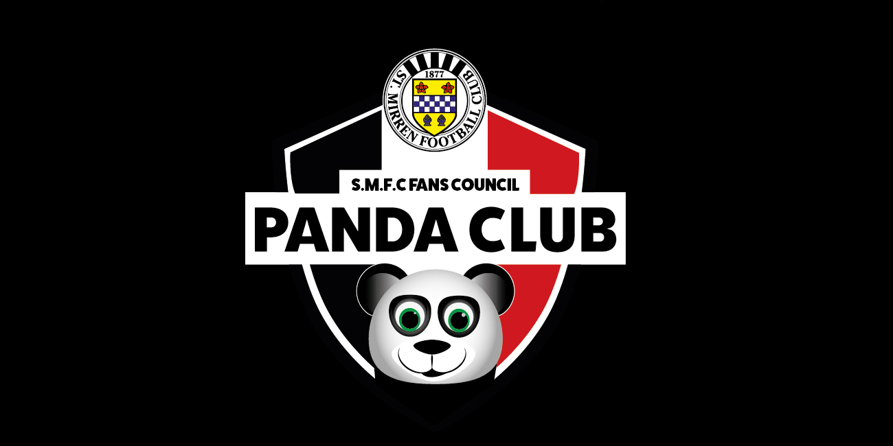 St Mirren Fans Council Panda Club Returns on Sunday 11th August Bigger and Better Than Ever!