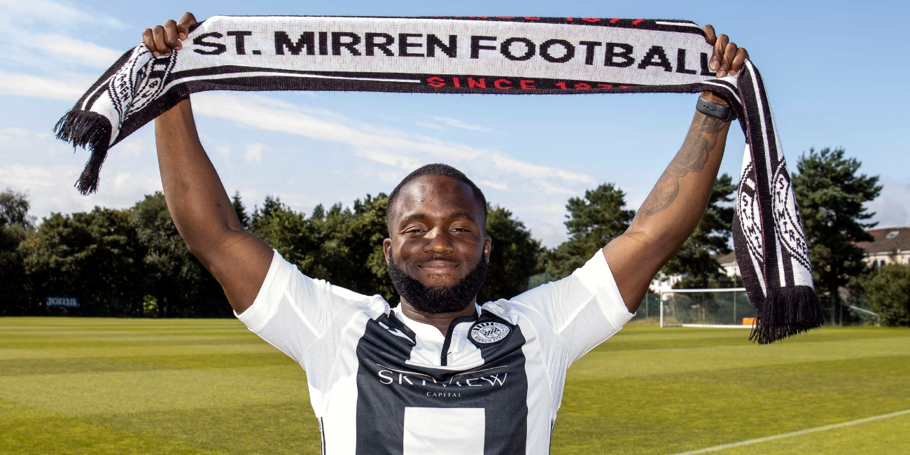St Mirren sign Junior Morias for undisclosed fee