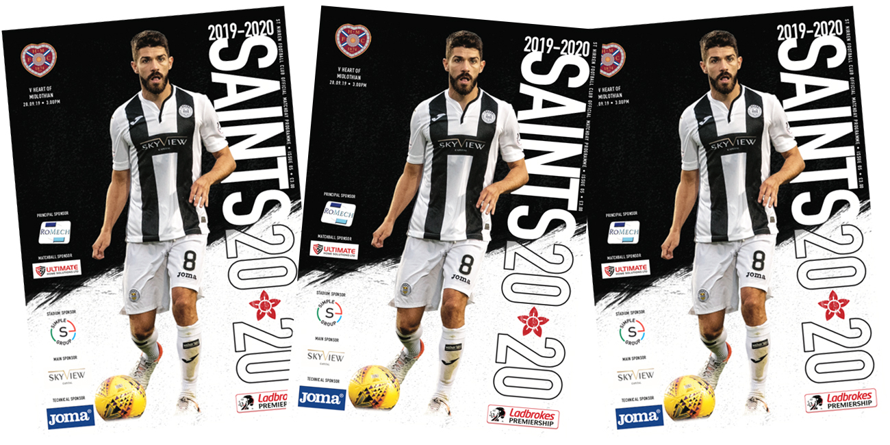 Programme: St Mirren vs Hearts (28th Sep)