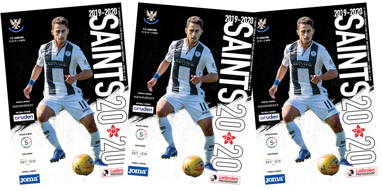 Programme: St Mirren vs St Johnstone (19th Oct)