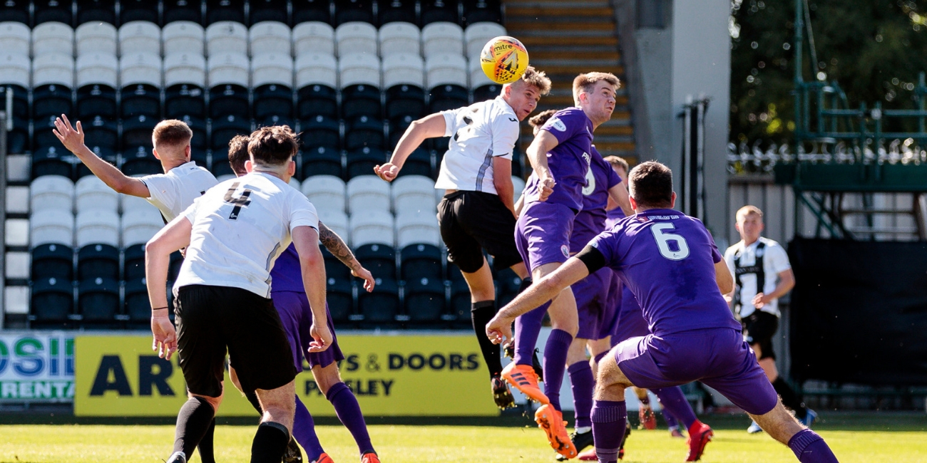 St Mirren Reserves in action this afternoon