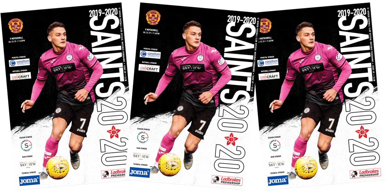 Programme: St Mirren vs Motherwell (4th Dec)