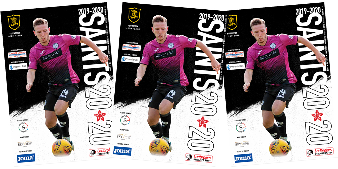 Programme: St Mirren v Livingston (14th Dec)