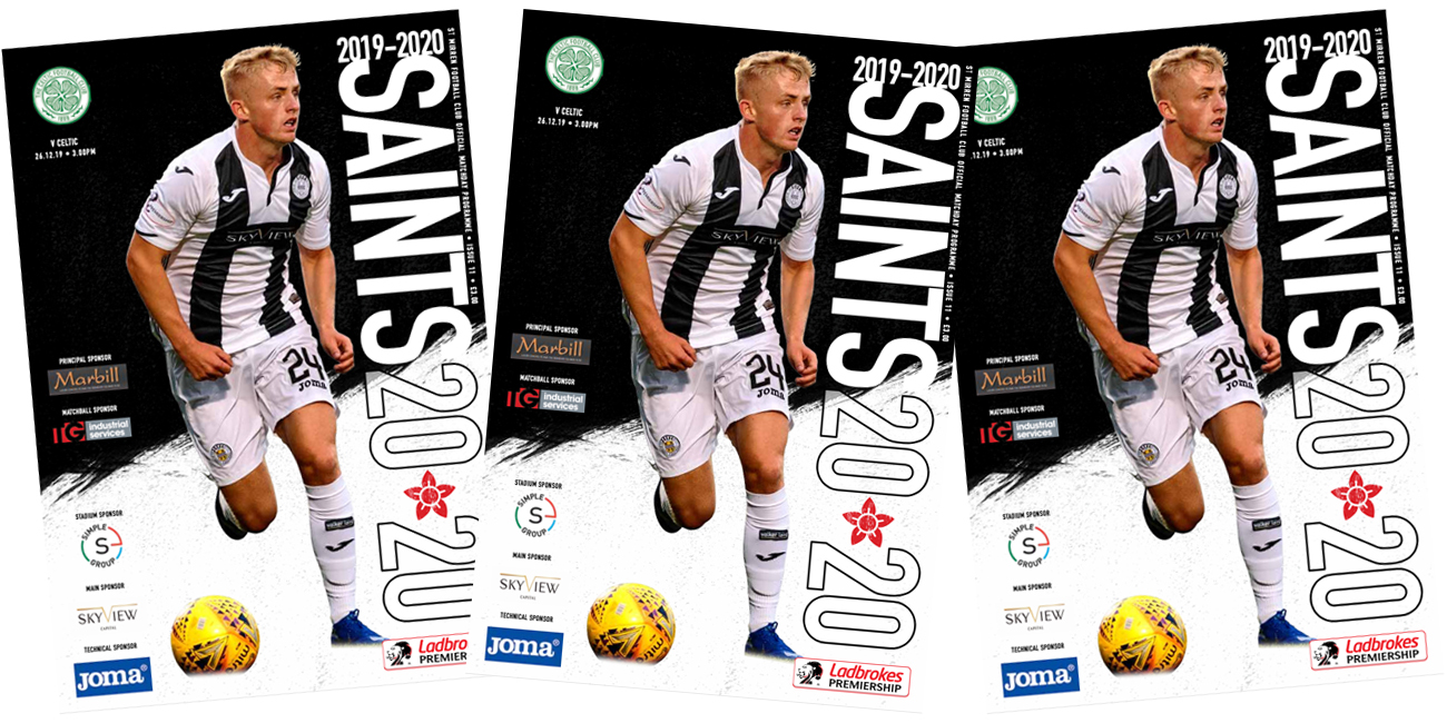 Programme: St Mirren v Celtic (26th Dec)