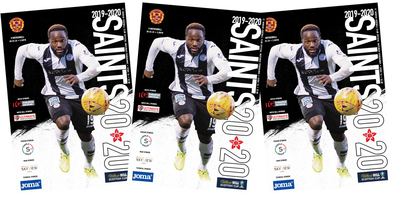 Programme: St Mirren v Motherwell (8th Feb)