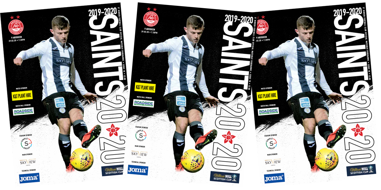 Programme: St Mirren v Aberdeen (29th Feb)