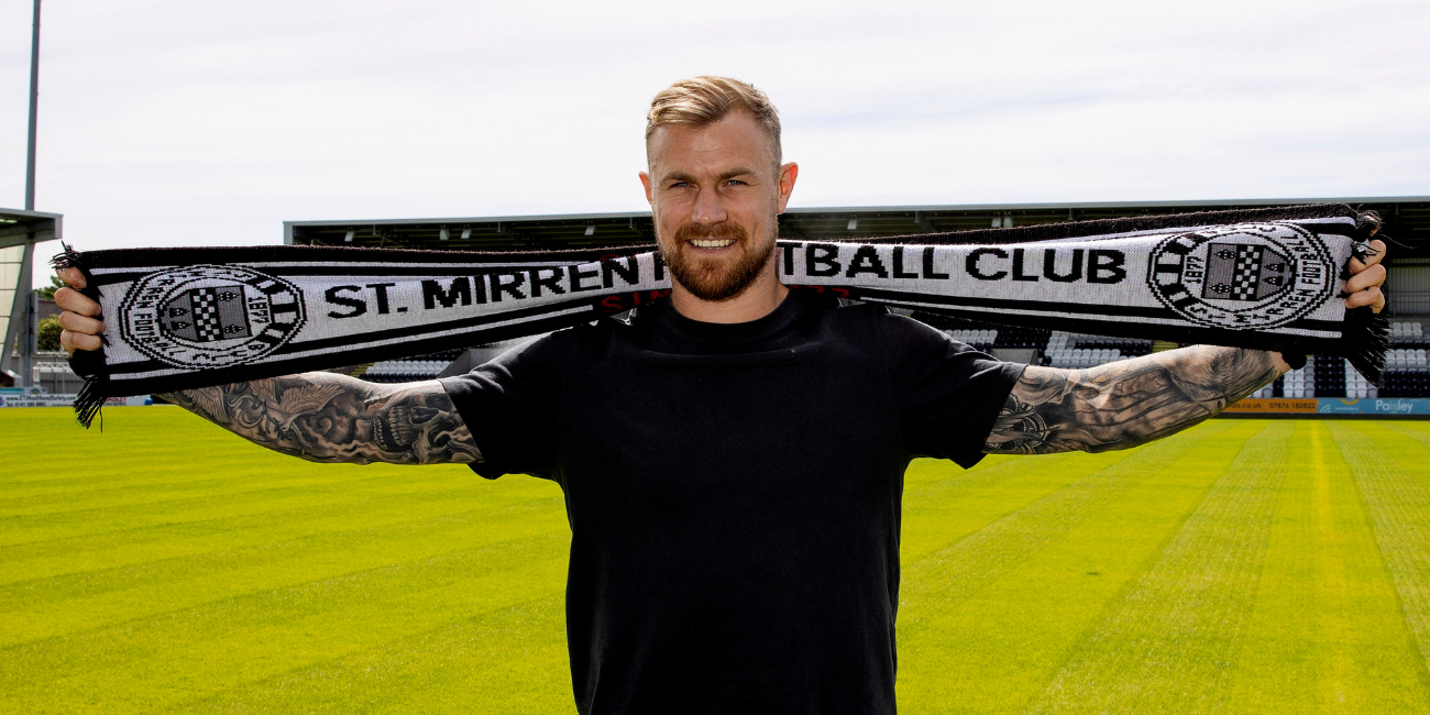 Richard Tait signs for St Mirren