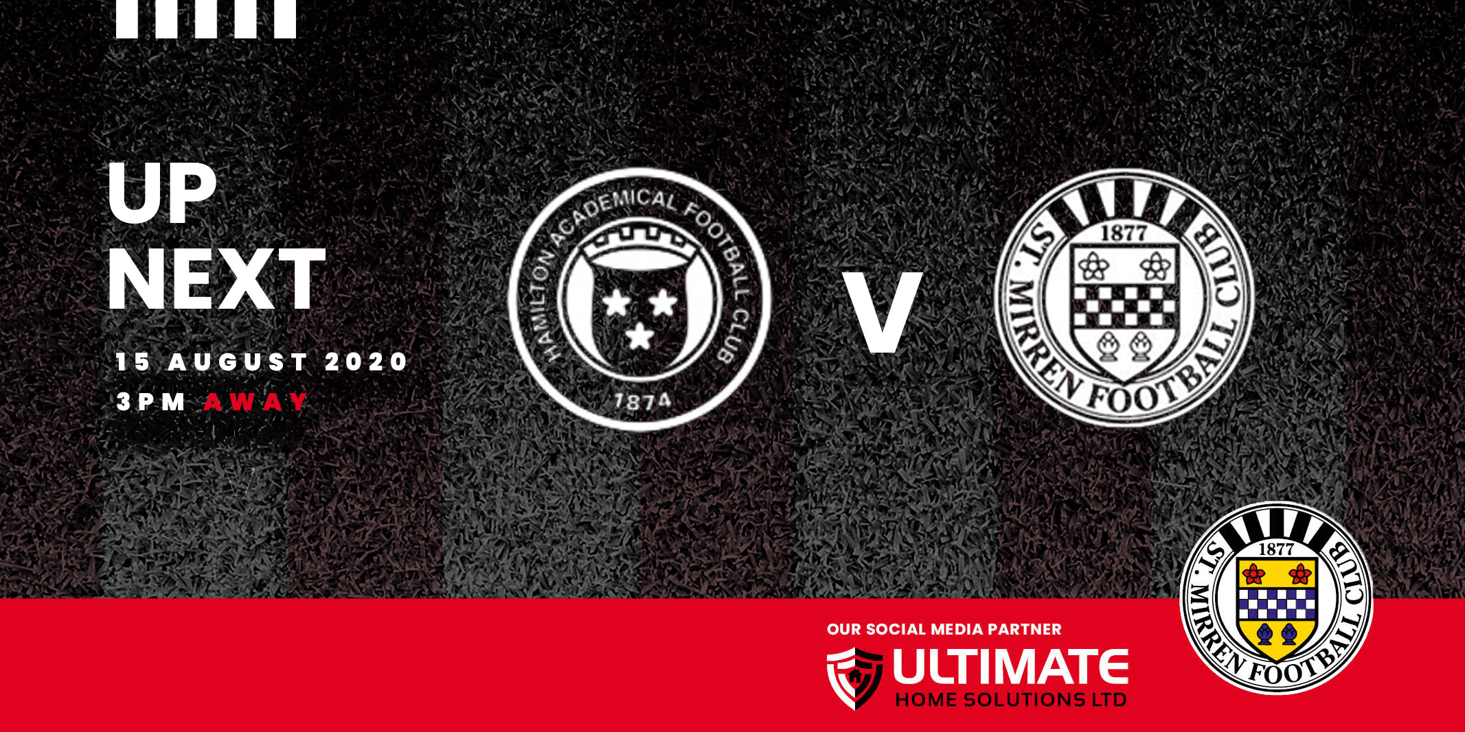 Up next: Hamilton v St Mirren (15th August 2020)