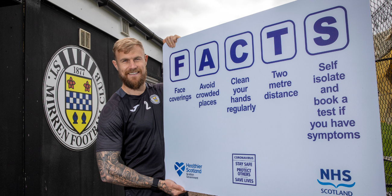 St Mirren Football Club Back Campaign Urging Fans to Follow Facts