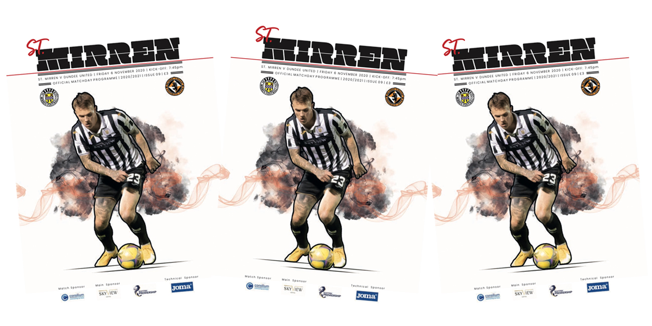 Programme: St Mirren v Dundee United (6th Nov)