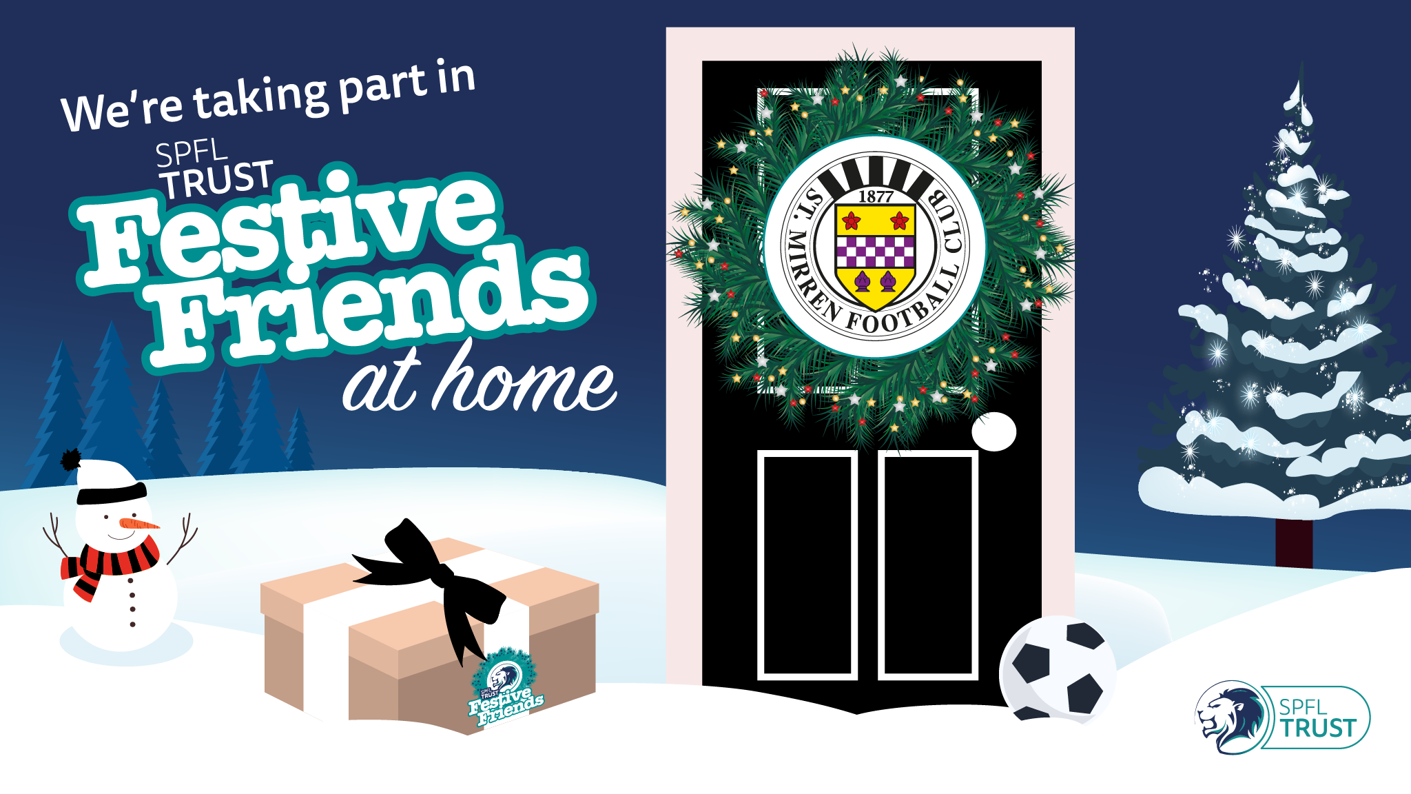 St Mirren Charitable Foundation spreads Christmas Cheer to those in need 
