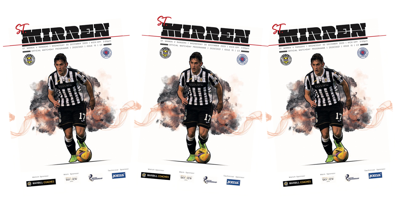 Programme: St Mirren v Rangers (30th Dec)