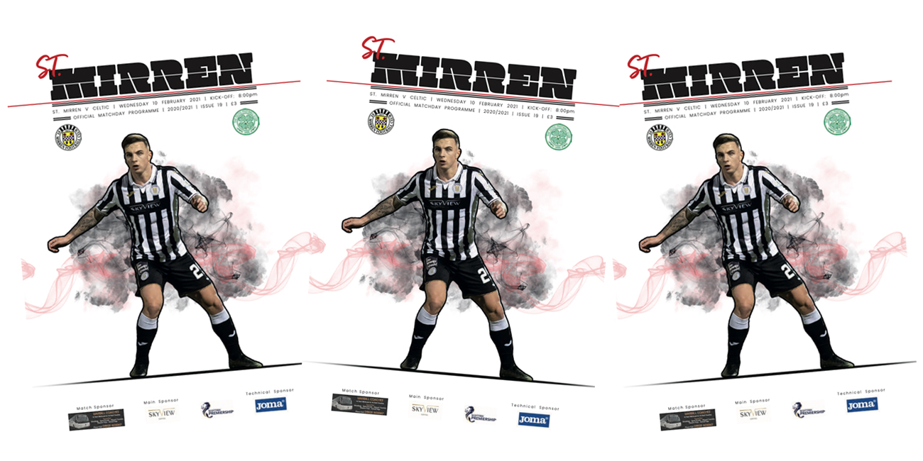 Programme: St Mirren v Celtic (10th Feb)