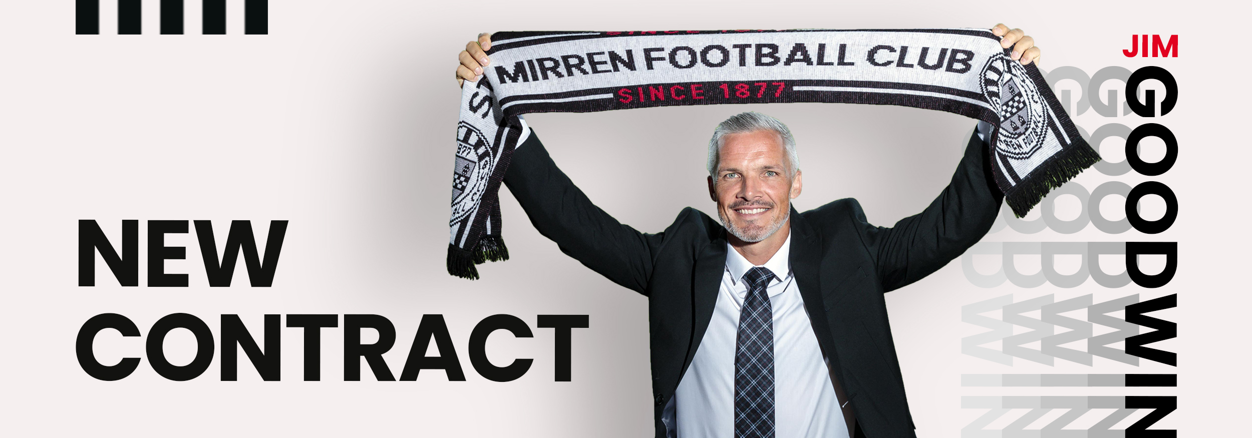 Delight as Jim Goodwin agrees new contract