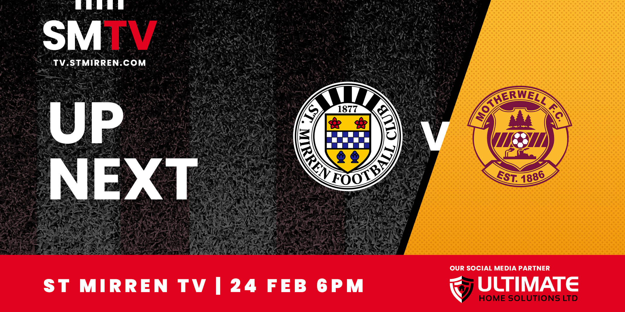 Up next: St Mirren v Motherwell (24th Feb)