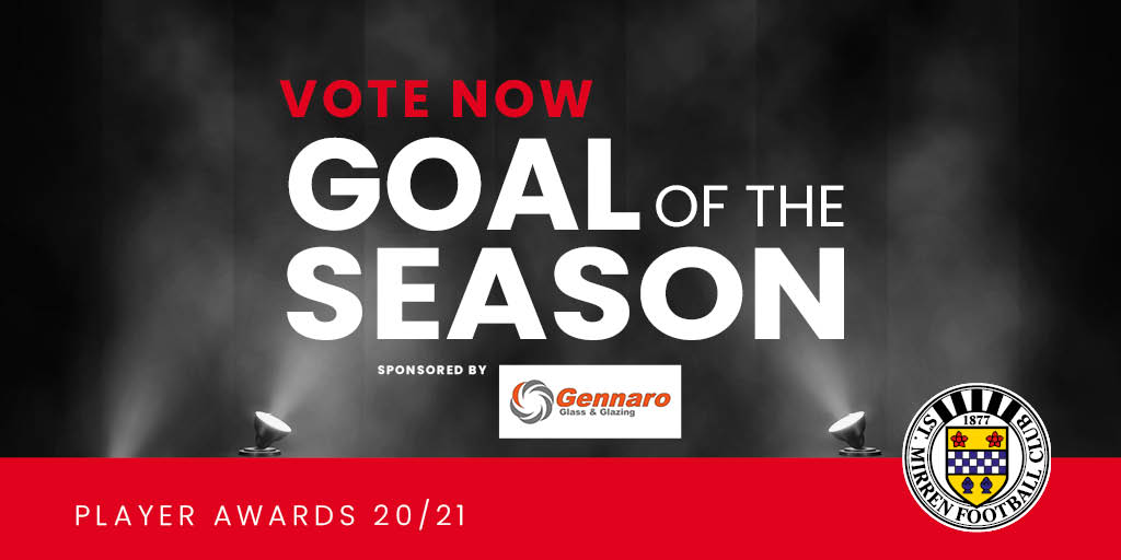 Voting open for St Mirren Goal of the Season