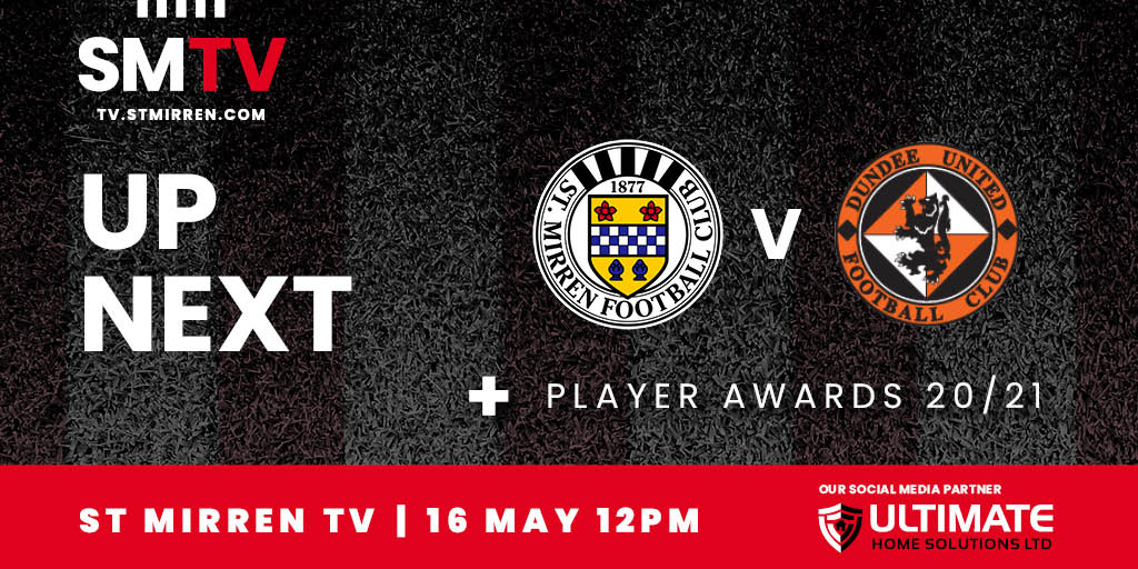 Up Next: St Mirren v Dundee United (16th May)
