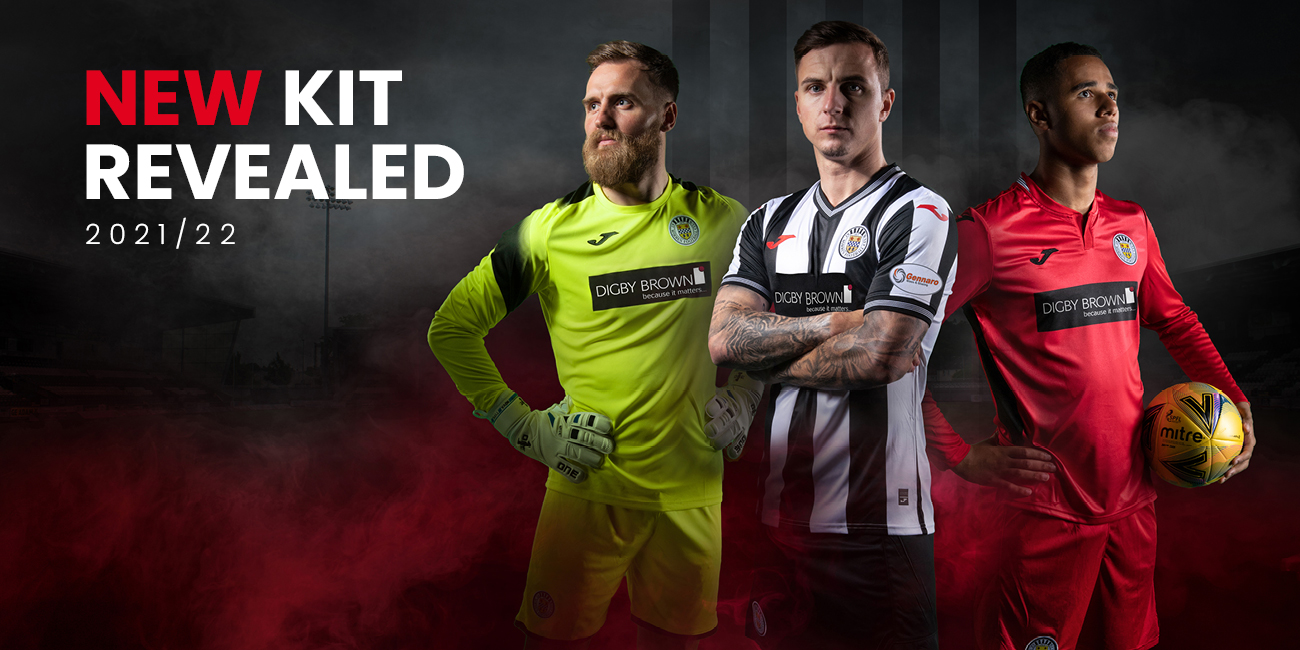 Proudly introducing St Mirren's brand new kits for season 2021/22