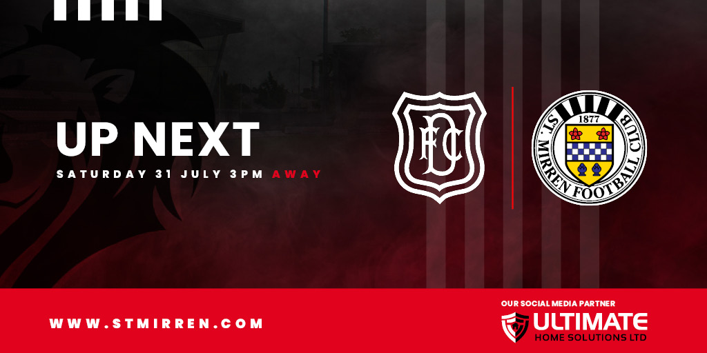 Up next: Dundee v St Mirren (31st July 2021)
