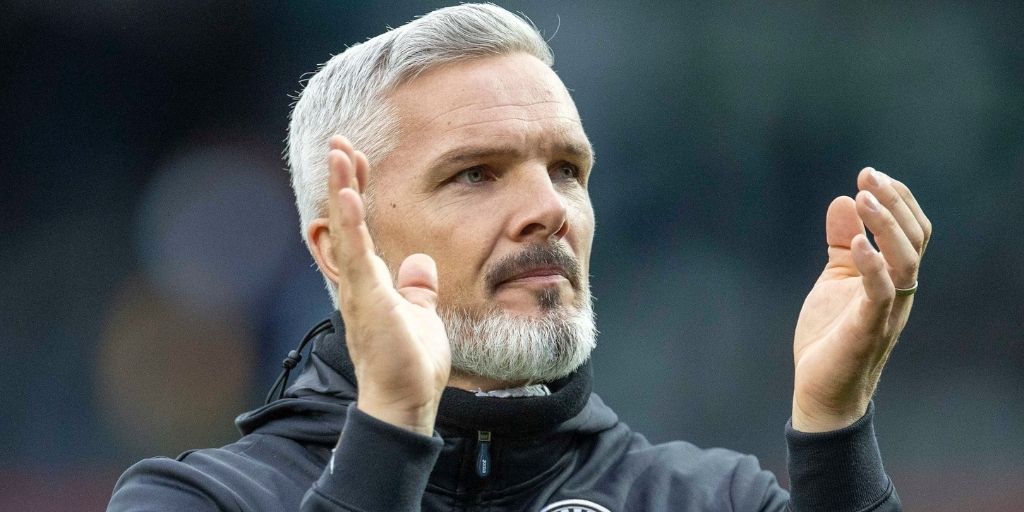 Jim Goodwin thankful to travelling support after win against Ross County