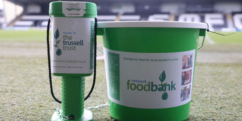 Renfrewshire Foodbank Bucket Collection to take place on Saturday 11th December