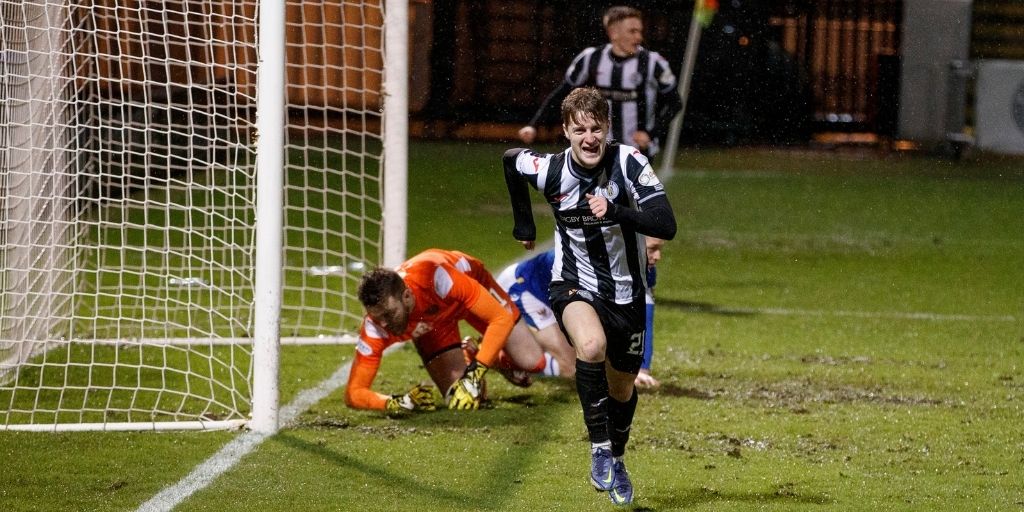 Alex Greive's first St Mirren goal gives Paisley Saints the win