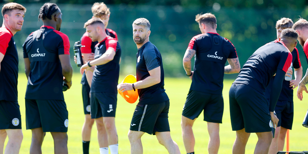 Stephen Robinson reflects on first week of pre-season training