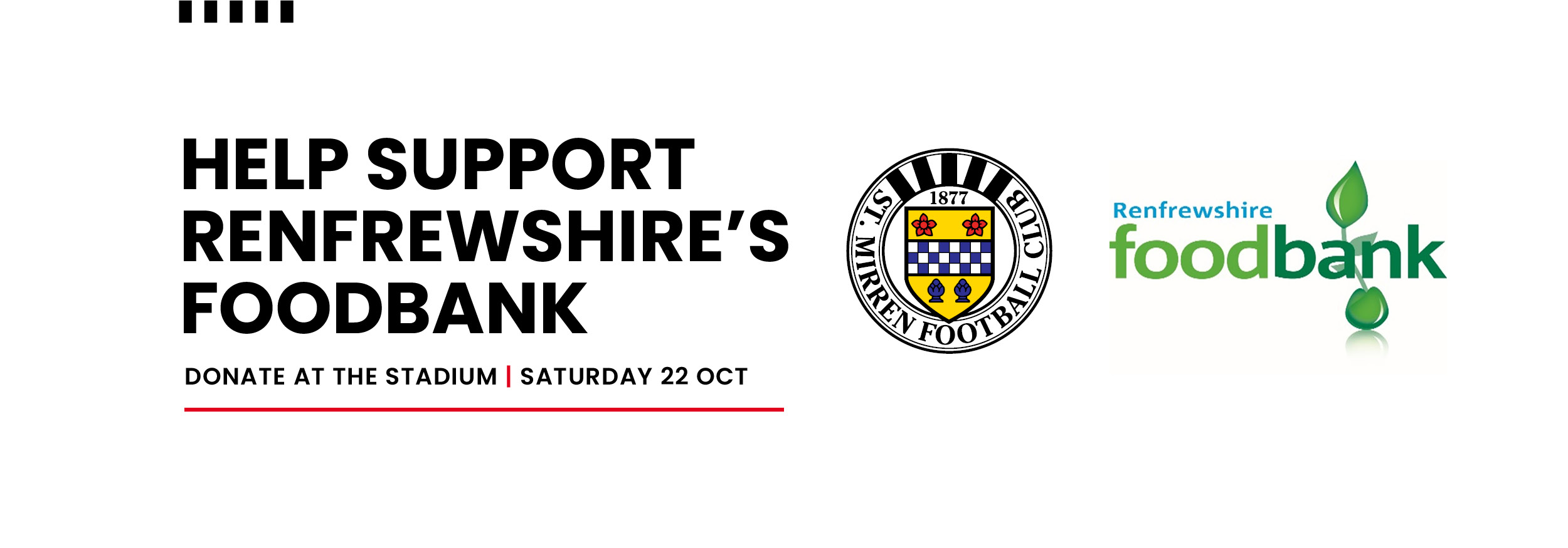 Renfrewshire Foodbank Collection (22nd October)