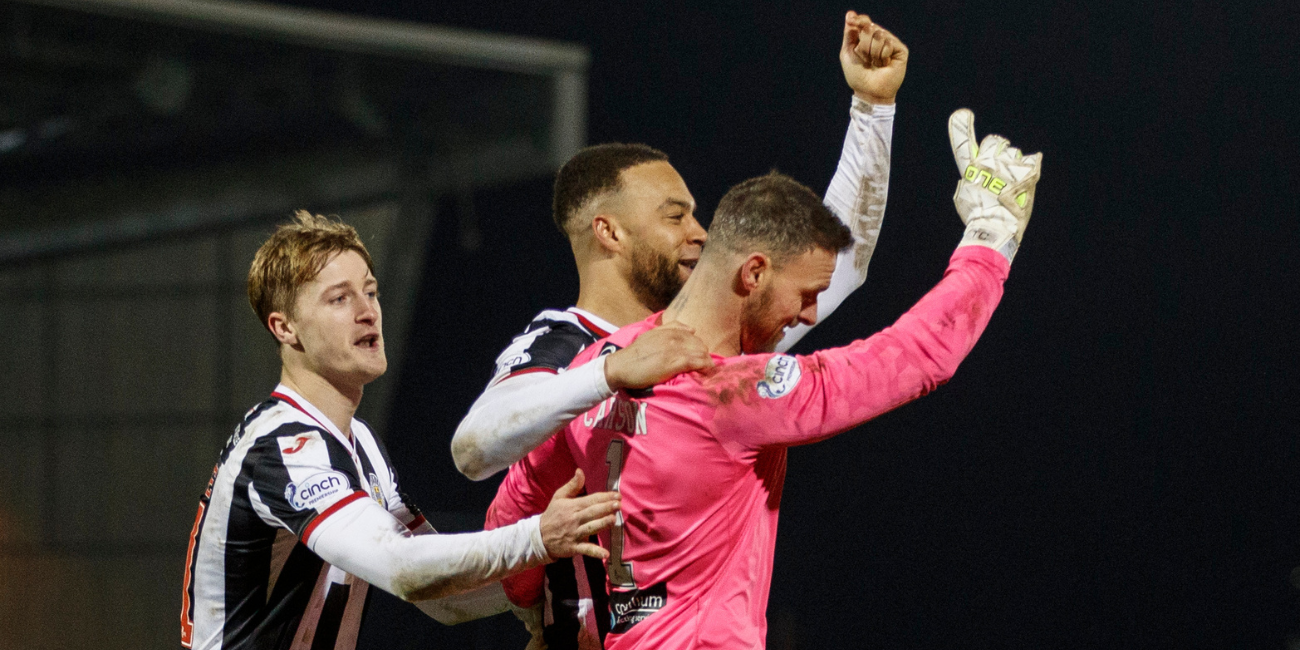 Trevor Carson the hero as St Mirren go through on penalties