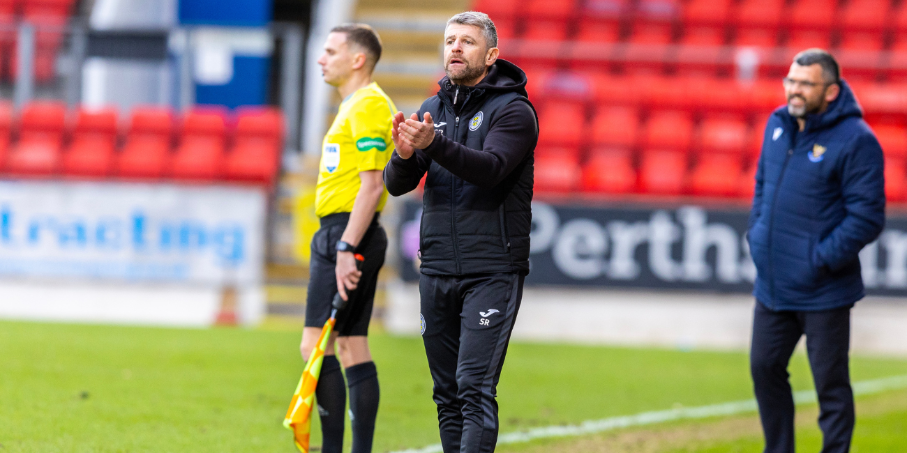Stephen Robinson: Another point towards our aim