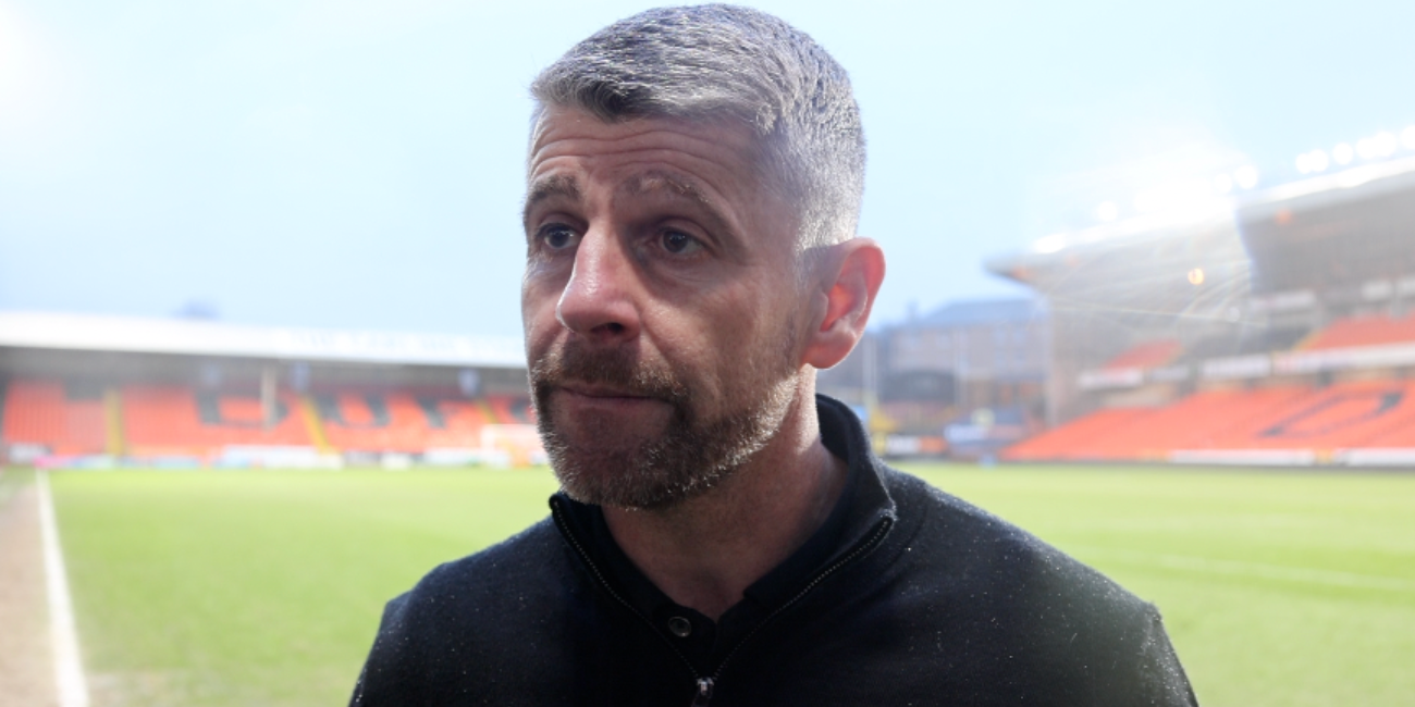 Manager pleased with second-half reaction in draw with Dundee United
