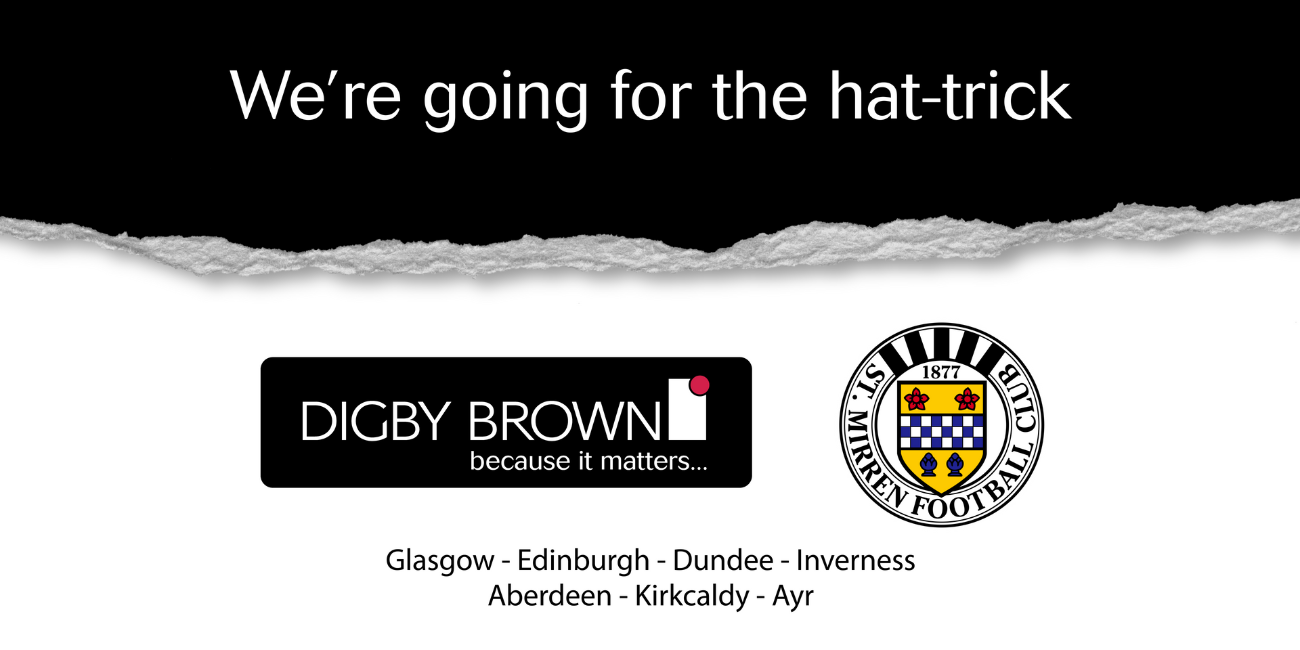 Going for the hat-trick: St Mirren x Digby Brown - The Journeys