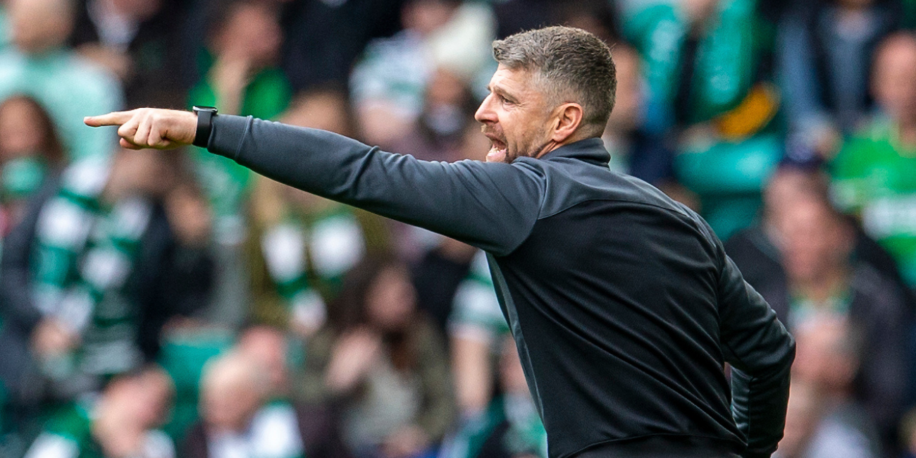 Stephen Robinson praise for players after point at Celtic Park